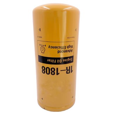 Elemento de filtro de óleo de máquinas de engenharia 1R-1808 3 meses de componentes principais incluídos