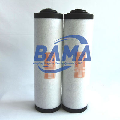 0.15-0.6MPa Pressão 0532140156 Elemento de filtro de escape para separador de névoa de óleo de bomba de vácuo