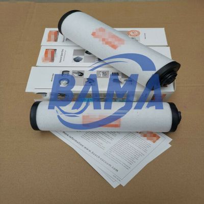 0.15-0.6MPa Pressão 0532140156 Elemento de filtro de escape para separador de névoa de óleo de bomba de vácuo