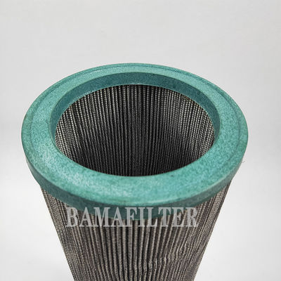 Performance de filtragem Elementos de filtro hidráulico Parker 937853Q com núcleo de fibra de vidro