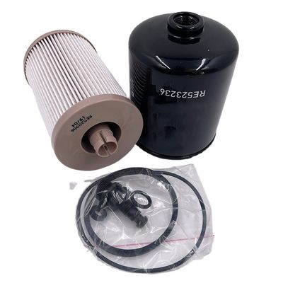 Elemento de filtro de separação de combustível e água do tractor RE525523 para inspecção de saída por vídeo