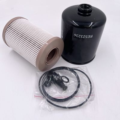 Elemento de filtro de separação de combustível e água do tractor RE525523 para inspecção de saída por vídeo