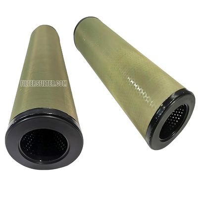 Separação de gás Elemento de filtro de arrefecimento de gás 21SC1114-150x500 para instalações de fabrico
