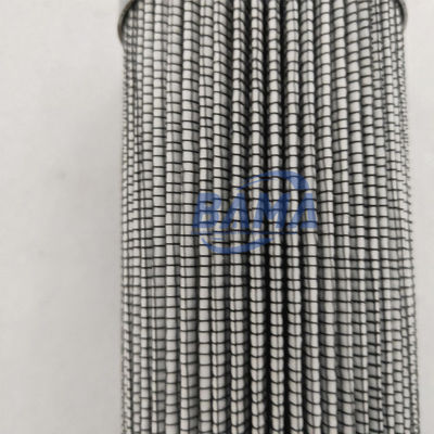 OEM BANGMAO FILTREC D720G25AV Ecrã de aço inoxidável plissado 40 Micron Filter Mesh