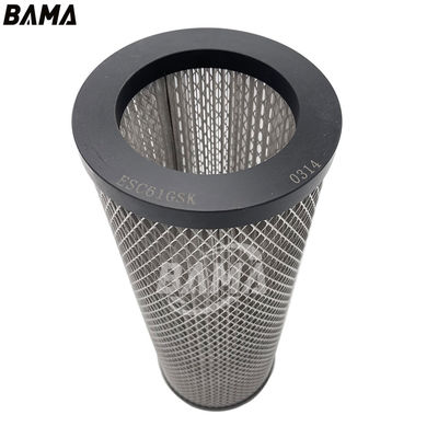 B12 1000 Filtro de fibra de vidro média Óleo hidráulico de retorno de linha Elementos de filtro ESC61GSK