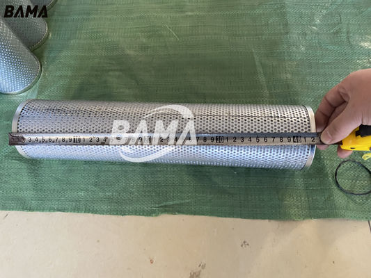 Elemento de filtro de estação hidráulica de alta pressão P9600D16N25 com componente de fibra de vidro