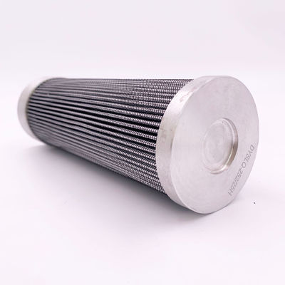 Componentes do núcleo de fibra de vidro Filtro de óleo hidráulico de turbina DYSLQ-252/25H para filtração