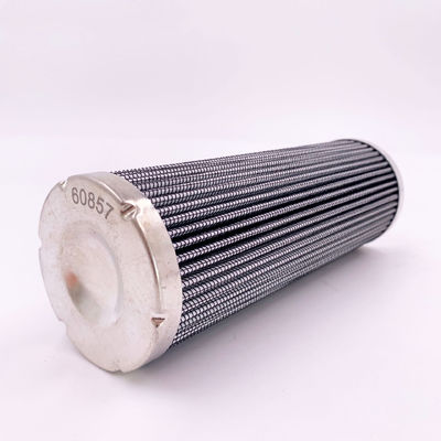 Elementos hidráulicos de filtro de óleo de aço 60857 para obras de construção