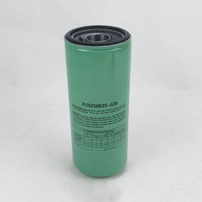 12 bar Pressão máxima de funcionamento Elemento de filtro de óleo de parafuso P171618 para lojas de materiais de construção