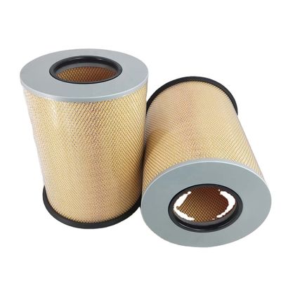 Elemento de filtro de ar resistente BAMA 8149064 para máquinas pesadas componentes do núcleo Fibra de vidro