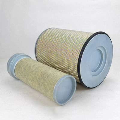 Elemento de filtro de ar resistente BAMA 8149064 para máquinas pesadas componentes do núcleo Fibra de vidro