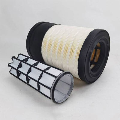 Componentes do núcleo de fibra de vidro Filtro de ar P626096 350,7 mm Alteza para filtragem
