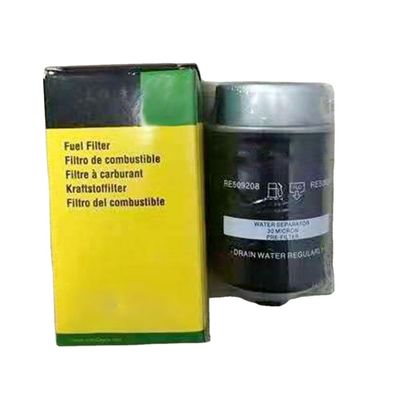 156 mm comprimento total RE509208 elemento de filtro de combustível para inspecção de saída e vídeo