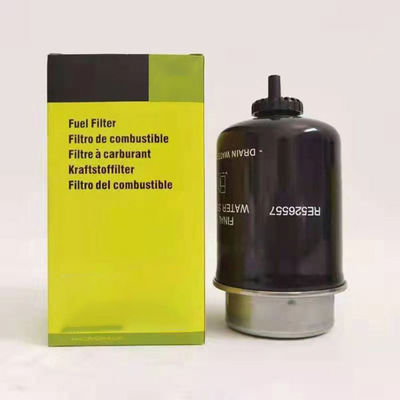 156 mm comprimento total RE509208 elemento de filtro de combustível para inspecção de saída e vídeo