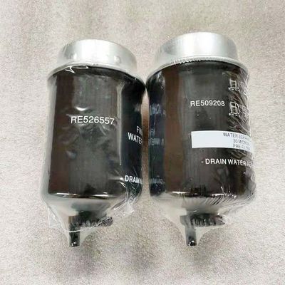 156 mm comprimento total RE509208 elemento de filtro de combustível para inspecção de saída e vídeo