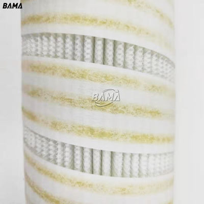 Material das juntas NBR Elemento de filtro hidráulico de linha de retorno HC6400FKN8H para óleo de máquina