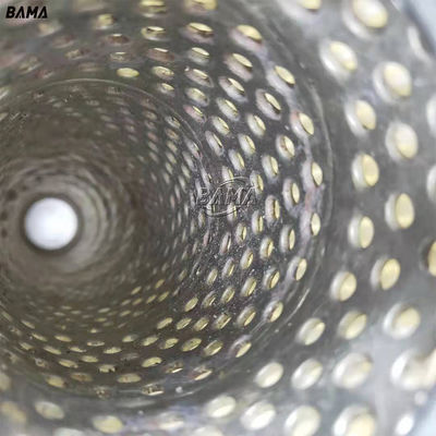 Material das juntas NBR Elemento de filtro hidráulico de linha de retorno HC6400FKN8H para óleo de máquina