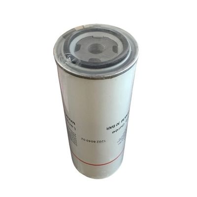 Elementos de filtro de óleo do compressor de ar 1202804002 com inspecção de saída por vídeo