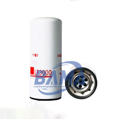 Substitua o filtro de lubrificante de óleo Fleetguard Lf3000 com 99% de eficiência e condição