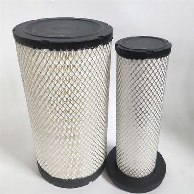 Elemento de filtro de ar de escavadeira de fibra de vidro leve AF26483 para melhorar o desempenho