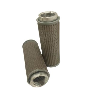 Filtro de sucção de óleo de equipamentos industriais MF-08 com B10 200 / B12 1000 Filtração fina