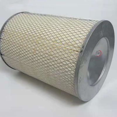 Componentes do núcleo de fibra de vidro Filtro de ar de escavadeira AF1862M para furo de tira inferior de 73 mm
