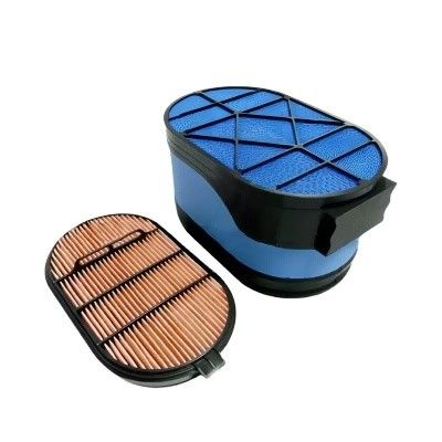 Filtro de ar de escavadeira de 6 mm de altura P608667 para desempenho em instalações de fabricação