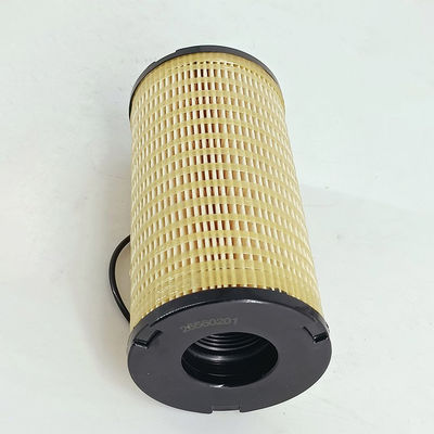 Elementos de filtro de combustível do motor 26560201 com peso de 1 kg e componentes de núcleo de fibra de vidro