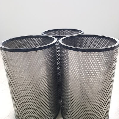 335*447 Elemento de filtro de gás natural de aço inoxidável com componentes principais de 3 meses