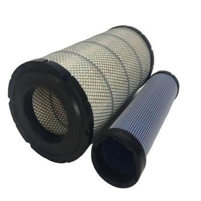 Componentes de núcleo de fibra de vidro pesado Filtro de ar de escavadeira 26510362 com peso de 1 kg