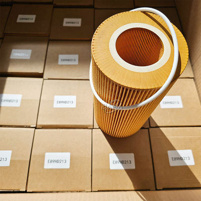 Partes de tractor Elemento de filtro de óleo E89HD213 com condição e componentes de núcleo de fibra de vidro
