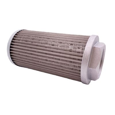 70 mm de diâmetro externo Filtro de sucção de óleo elemento WU-100X80-J para aplicação hidráulica