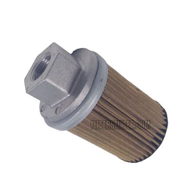 Filtro de sucção de óleo de malha de arame FS150B2T125 Barra de pressão de abertura da válvula de contorno sem