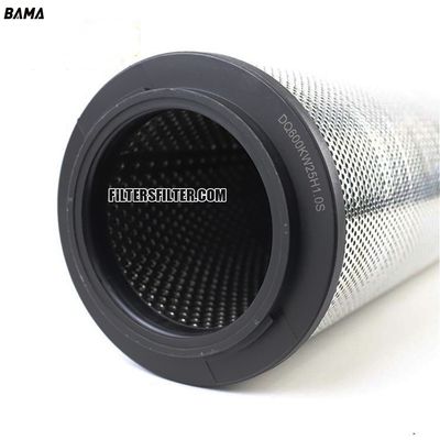 Elemento de filtro hidráulico de retorno de óleo leve e durável DQ600KW25H1.0S para a indústria