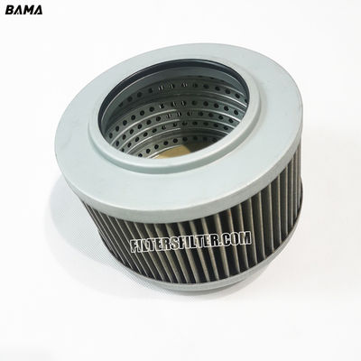 TLX235B Elementos de filtro hidráulico de sucção de óleo de escavadeira com componentes de núcleo de fibra de vidro