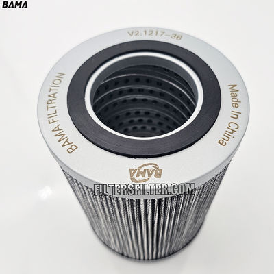 V2.1217-36 Equipamento pesado Filtro de retorno de óleo com 8 bar Max. Will. Pressão diferencial