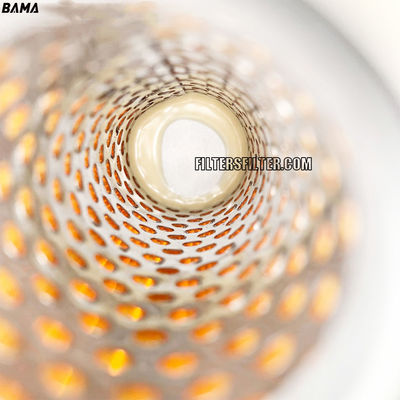Componentes de núcleo de fibra de vidro Elemento de filtro de pressão de caminhão 11707525 com vedações VITON