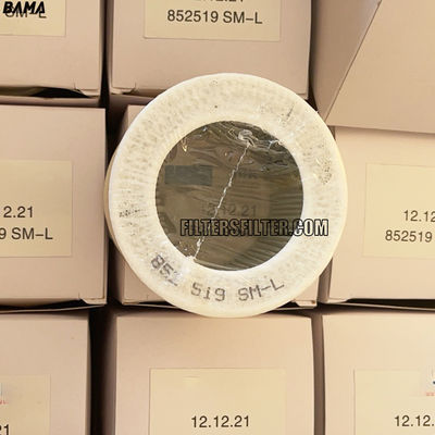 Vídeo de saída-inspecção fornecido filtro de ar 852519SML para máquinas de engenharia