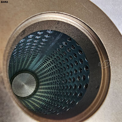Equipamento mecânico Elemento de filtro de pressão hidráulico HC9601FDP8H com fibra de vidro